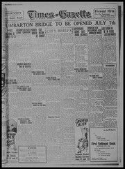 Times Gazette 1926-06-12