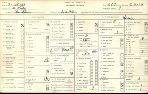 WPA household census for 2520 BOULDER, Los Angeles