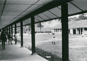 Secondary school of Libamba, in Cameroon