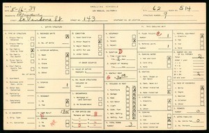 WPA household census for 143 S VENDOME ST, Los Angeles