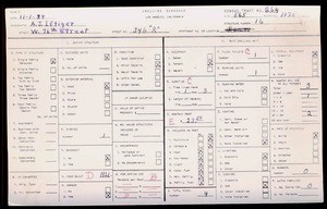 WPA household census for 346 W 76TH, Los Angeles County