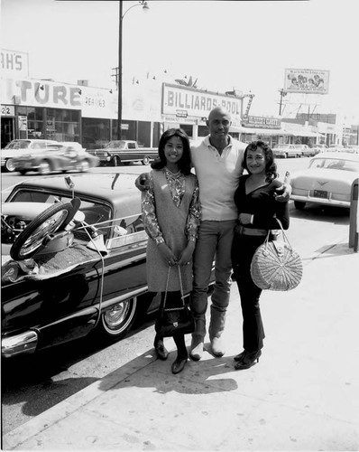 Woody Strode, Los Angeles, 1963