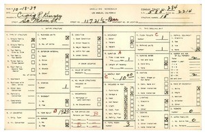 WPA household census for 11721 1/2 SOUTH MAIN STREET, Los Angeles County