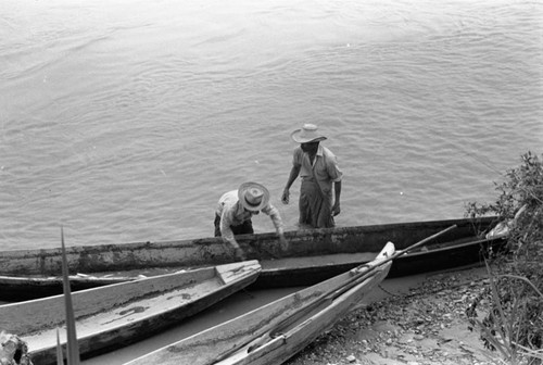 Fishing, La Chamba, Colombia, 1975