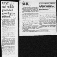 UCSC, city seek middle ground on growth plan