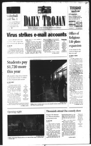 Daily Trojan, Vol. 150, No. 2, August 26, 2003