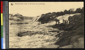 Waterfalls in the Lulua River, Congo, ca.1920-1940