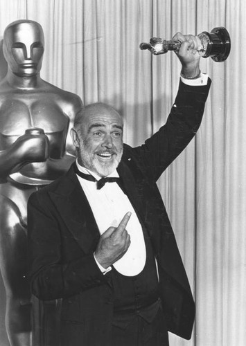 Sean Connery wins Academy Award