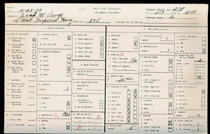 WPA household census for 545 W IMPERIAL HWY, Los Angeles County