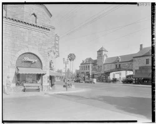 Sunset Boulevard, Hollywood, Los Angeles. 1932