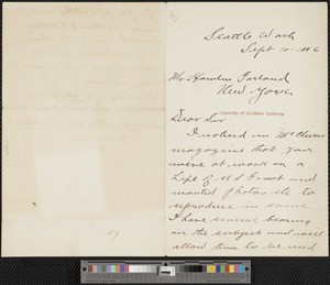 Edwin Ripley, letter, 1896-09-10, to Hamlin Garland