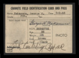 Chanute Field identification card and pass