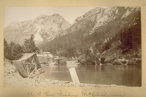 U.S. Gov. Fishery, McCloud river. 1882