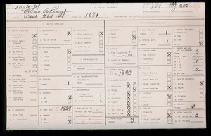 WPA household census for 1681 W 261ST ST, Los Angeles County