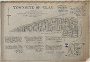Plat of Townsite of Clay
