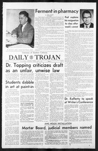 Daily Trojan, Vol. 59, No. 120, May 07, 1968
