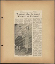 Scrapbook: Woman's Club Newspaper Clippings: 1959-1960