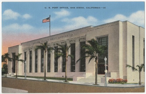 U.S. Post Office, San Diego, California
