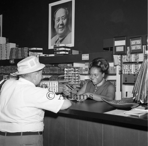 Mr. Ricks Men's Store, Los Angeles, 1968