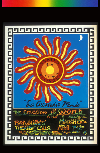 Teatro de CSUS Bilingüe, Announcement Poster for