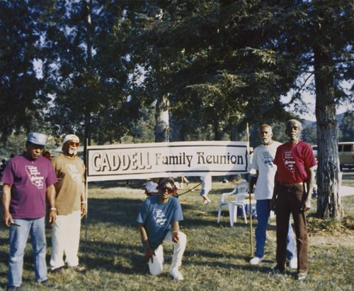 Caddell Family reunion, [graphic]
