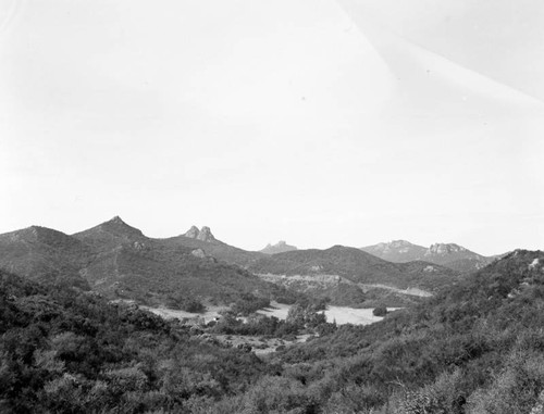 Saddle Peak view