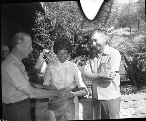 NPS Individuals, Harry L. Grafe and wife Marilyn. Park Superintendents, John McLaughlin. crop from top