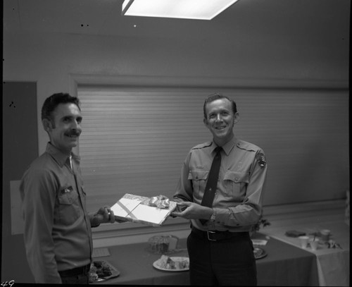 NPS Individuals, Dick Ray (left) transfer