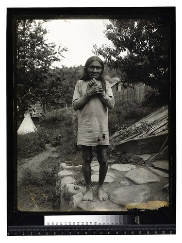 Indian "KAH-HAH:" Weitchpec, California [Old "Ka Ha" - Hoopa 1895-1900 - Yurok Indian/unknown]