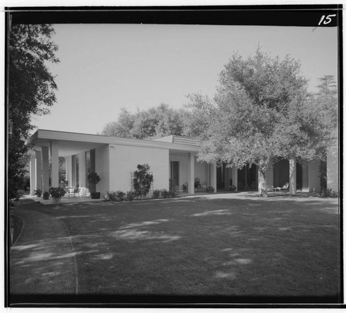 Cannell, S. Bartley, residence. Exterior