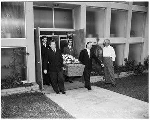 Emmett Zeigler (funeral), 1953
