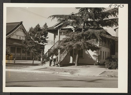 The Civic Unity Hostel at 639 North 5th Street, San Jose, California, operated by Mr. and Mrs. Kawakami of Heart