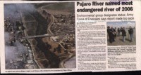 Pajaro River named most endangered river of 2006