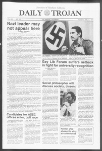 Daily Trojan, Vol. 64, No. 101, April 11, 1972