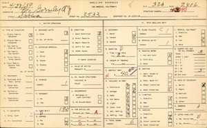 WPA household census for 3533 SABINA, Los Angeles