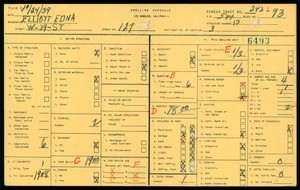 WPA household census for 127 W 39TH STREET, Los Angeles County