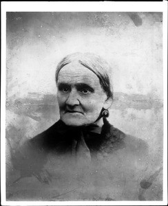 Portrait of Dona Ana Maria Galindo, wife of James A. Forbes