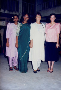 Tamil Nadu, South India. Women's Christian Hostel (for working women) in Chennai (Madras). Elle
