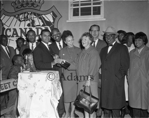 Councilmen at event, Los Angeles, 1964