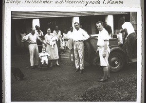 Missionaries in Kumba. Rev. and Mrs Wöhr, Gengenbach, Peyer
