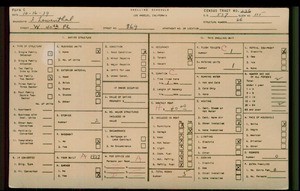 WPA household census for 869 W 40TH PL, Los Angeles County