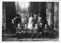 Group portrait, Muir Woods, circa 1924