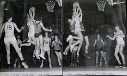 Analy High School Tigers basketball 1948--Analy vs Santa Rosa, Jan. 6, 1948