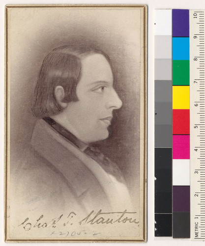 [Profile portrait of Charles Stanton.]