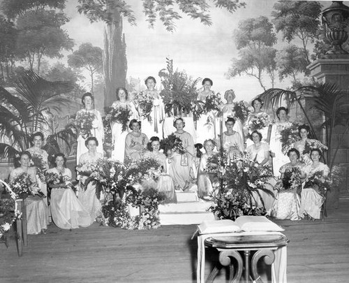 Group photograph of Grange women