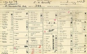 WPA household census for 388 S VANCOUVER