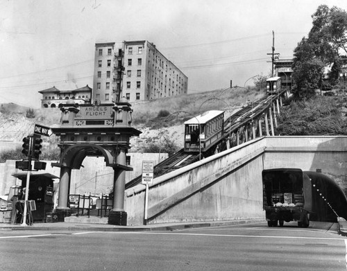 Angels Flight, 3rd Street Tunnel and Bunker Hill