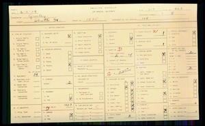 WPA household census for 1235 SHATTO ST, Los Angeles