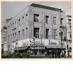 Northwest corner of 12th and Washington Streets, December 1949. Masonic Temple Building in view