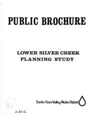 Public Brochure For Planning Study On Lower Silver Creek Between Quimby Road and South King Road